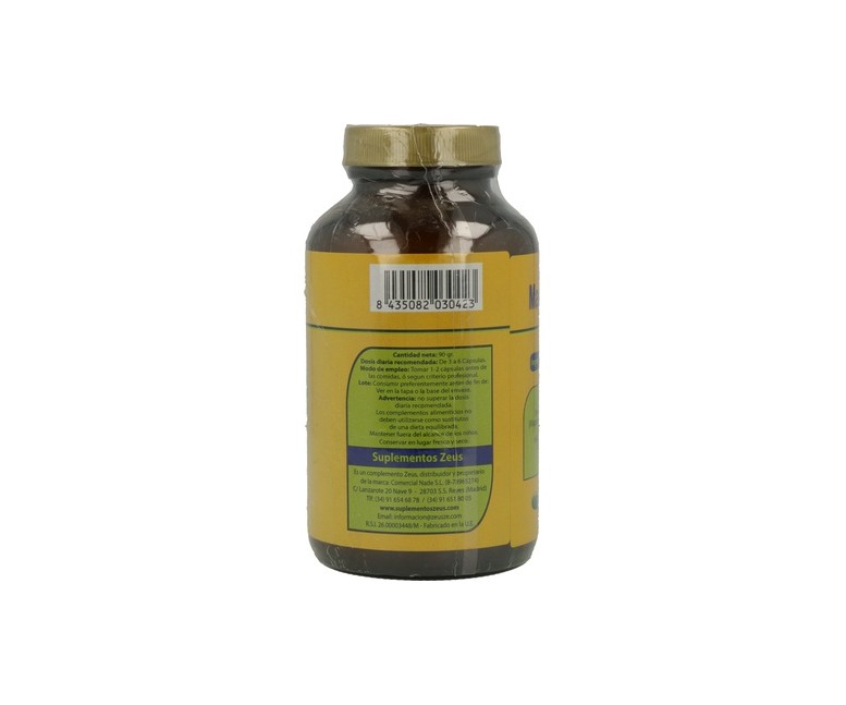 Mapur-Ze 180 cápsulas de 500mg Zeus
