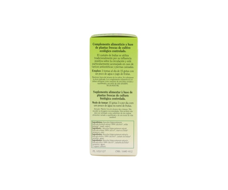 Aesculus Hippocastanum (Castaño) Tm 50 ml Biover
