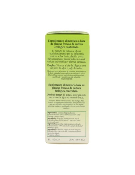 Aesculus Hippocastanum (Castaño) Tm 50 ml Biover
