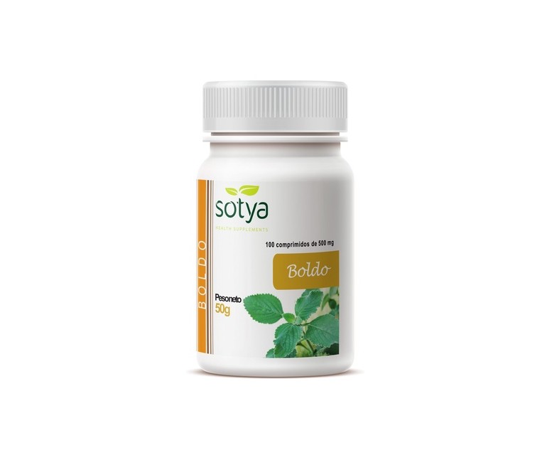 Boldo 100 comprimidos de 500mg Sotya
