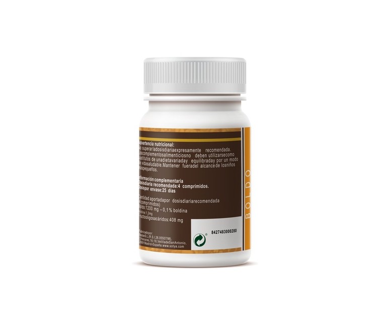 Boldo 100 comprimidos de 500mg Sotya