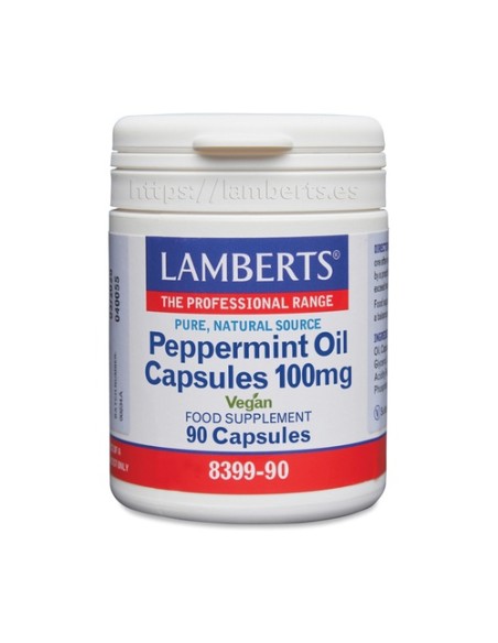 Aceite de menta 90 cápsulas Lamberts