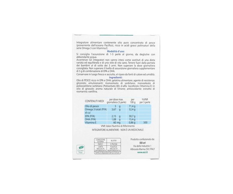 Omega 3 extra pure 50 perlas ESI