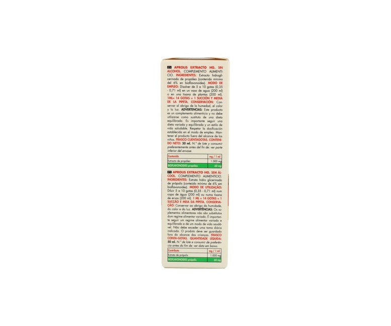 Aprolis Extracto Hg 50 ml Intersa
