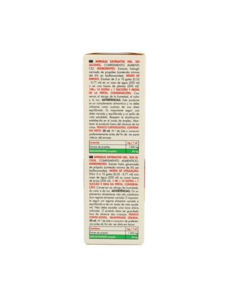 Aprolis Extracto Hg 50 ml Intersa