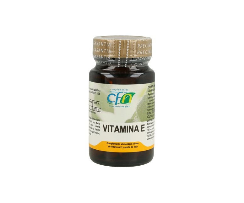 Vitamina E Natural 60 perlas de 650mg Cfn