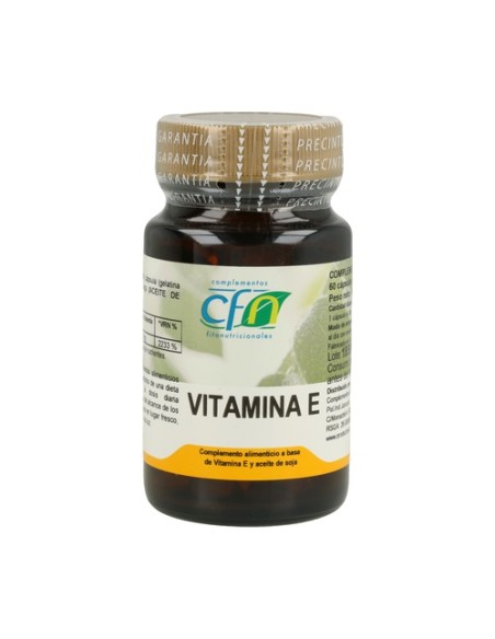 Vitamina E Natural 60 perlas de 650mg Cfn