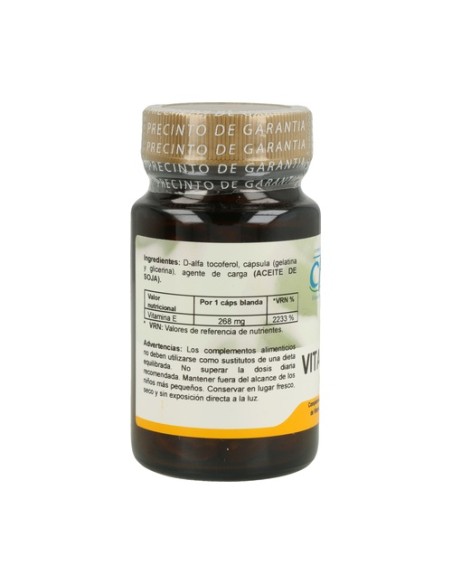 Vitamina E Natural 60 perlas de 650mg Cfn