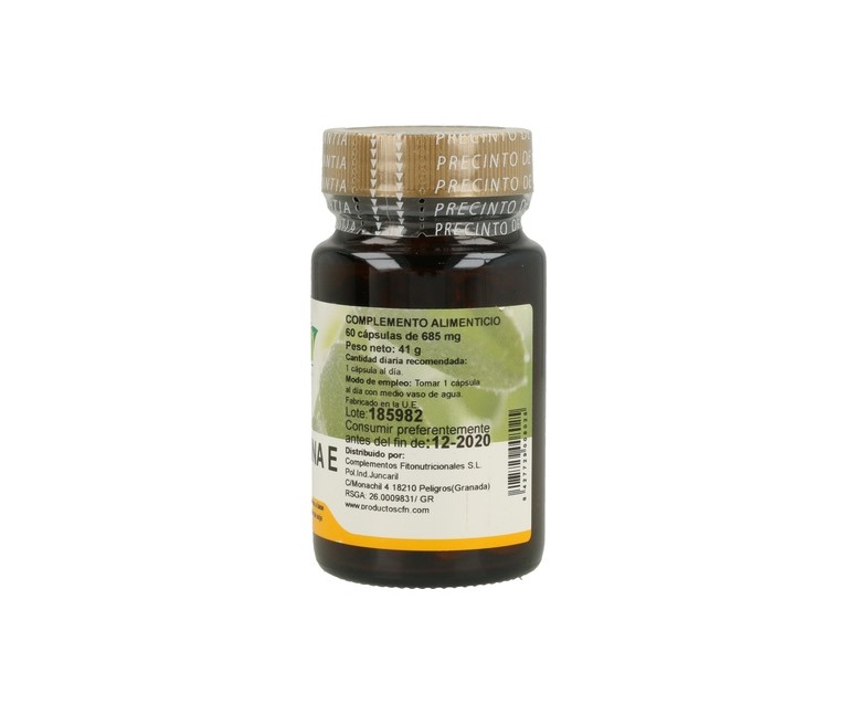 Vitamina E Natural 60 perlas de 650mg Cfn