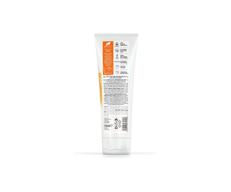 Exfoliante Facial Miel de Manuka - Piel seca 125 ml Dr. Organic