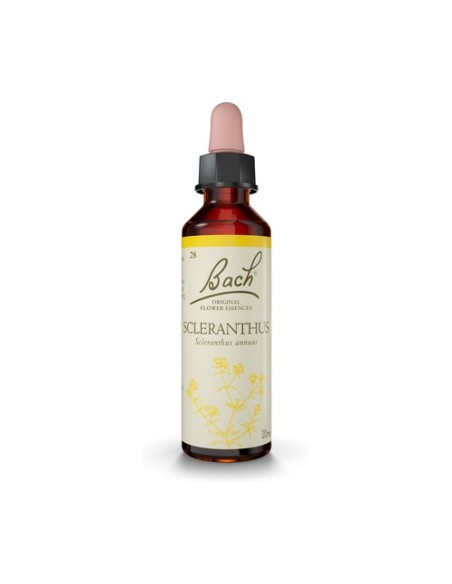 Flores de Bach Scleranthus 20 ml de elixir floral Bach Original