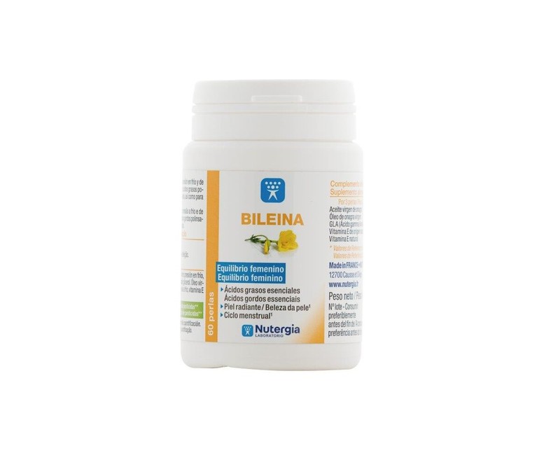 Bileina onagra y omega 6 vegetal 60 perlas Nutergia