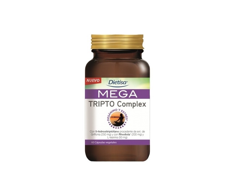 Mega tripto complex 60 cápsulas vegetales de 710 mg Dietisa