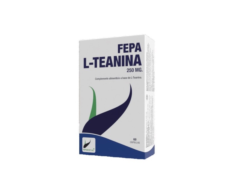 L-teanina 250 mg 60 cápsulas Fepa