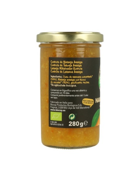 Compota de Naranja Amarga Bio 280 g Biocop