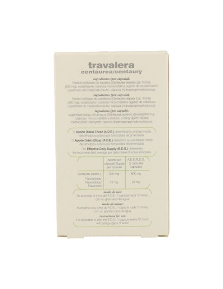 33 S Travalera (Fórmula XXI) 30 cápsulas Soria Natural