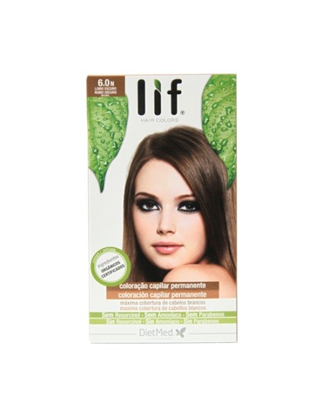 Lif Hair Colors 6.0N (Rubio Oscuro Natural) 115 ml Dietmed