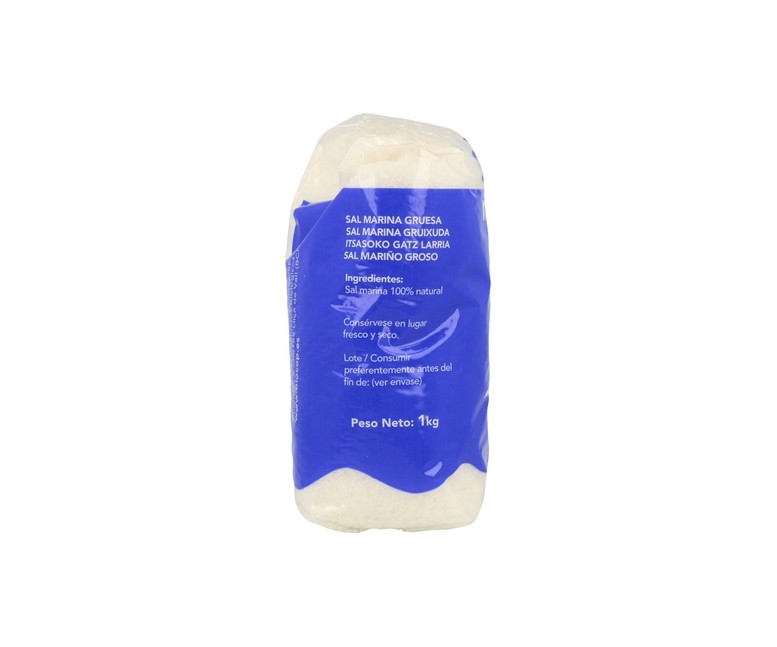 Sal marina atlántica gruesa 1 kg Biocop