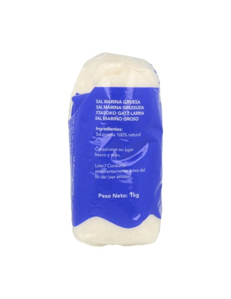 Sal marina atlántica gruesa 1 kg Biocop