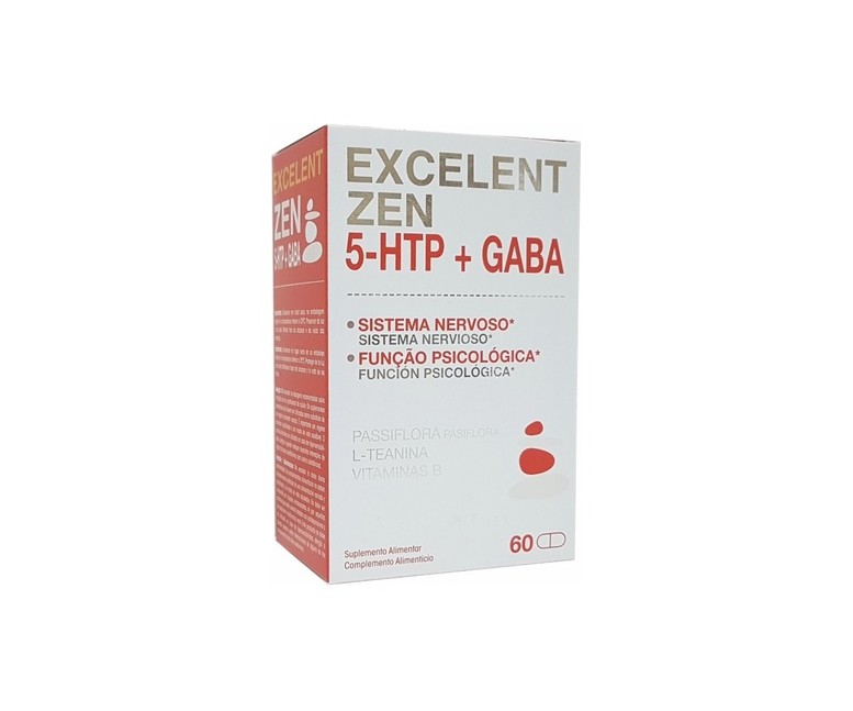 Excelent Zen 5-HTP+GABA 60 cápsulas Biover