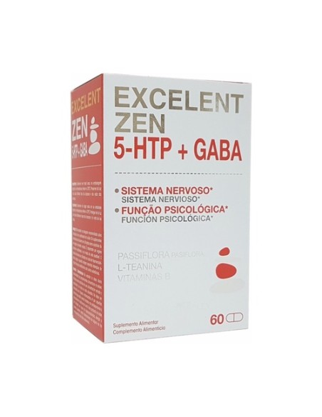 Excelent Zen 5-HTP+GABA 60 cápsulas Biover