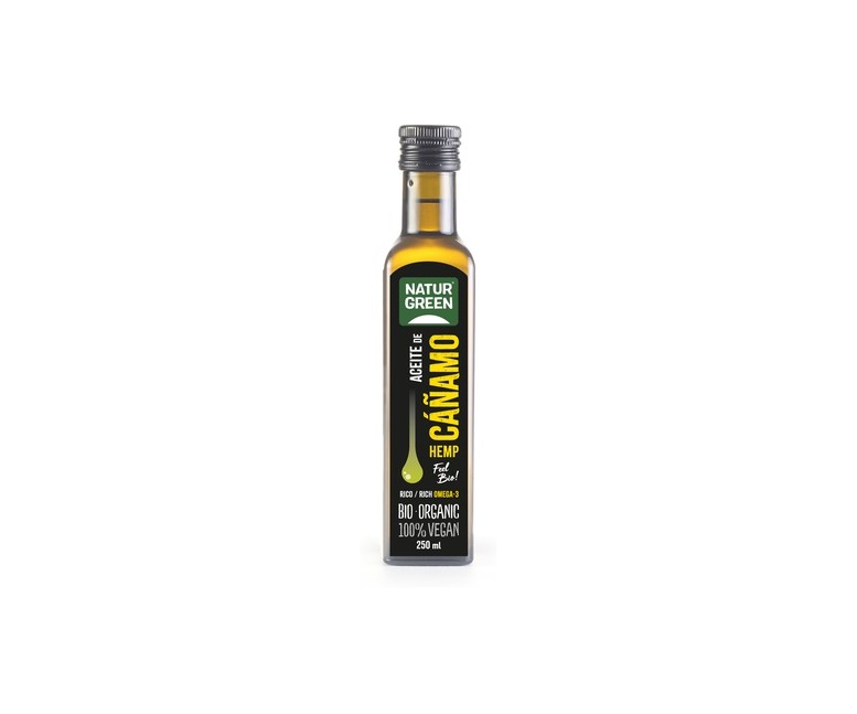 Aceite de cáñamo bio 250 ml de aceite NaturGreen
