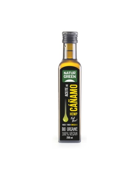 Aceite de cáñamo bio 250 ml de aceite NaturGreen