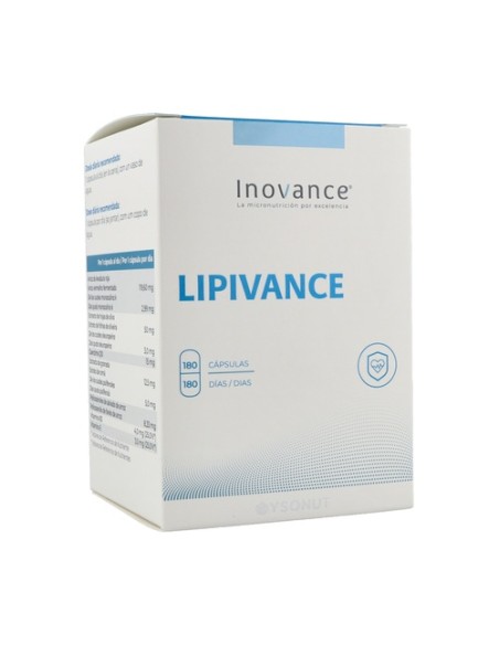 Lipivance colesterol 180 cápsulas Inovance