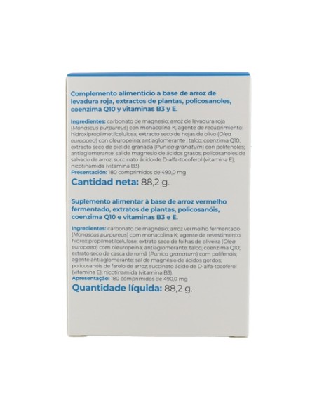 Lipivance colesterol 180 cápsulas Inovance