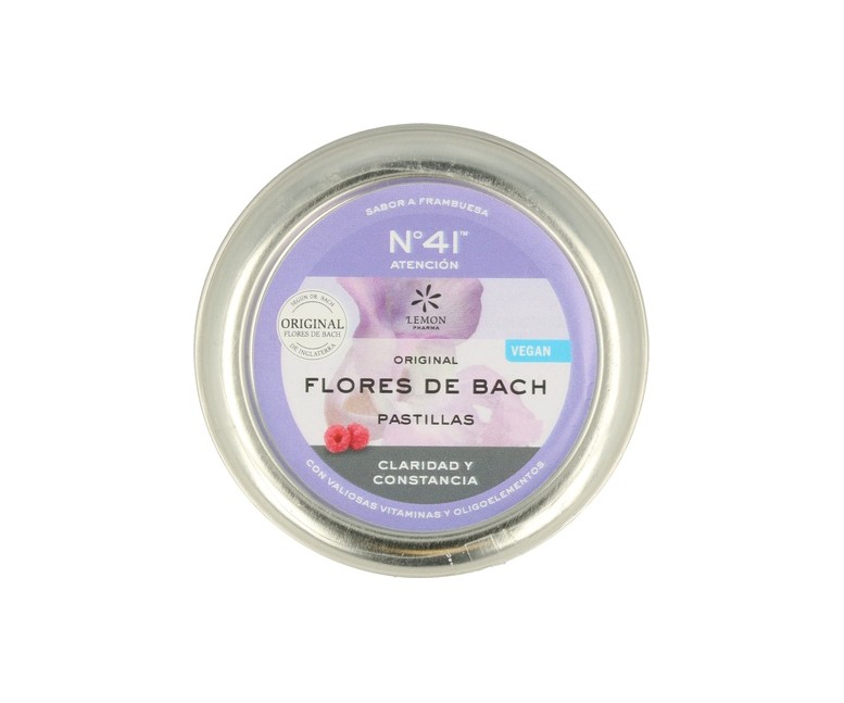 Pastillas Flores de Bach Sos Concentración 35 pastillas Lemon Pharma