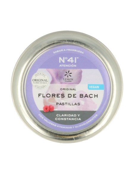 Pastillas Flores de Bach Sos Concentración 35 pastillas Lemon Pharma