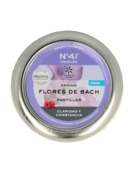 Pastillas Flores de Bach Sos Concentración 35 pastillas Lemon Pharma
