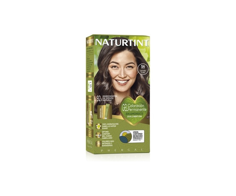 Naturtint Coloración Con Quinoa 5N - Castaño Claro 1 unidad Naturtint