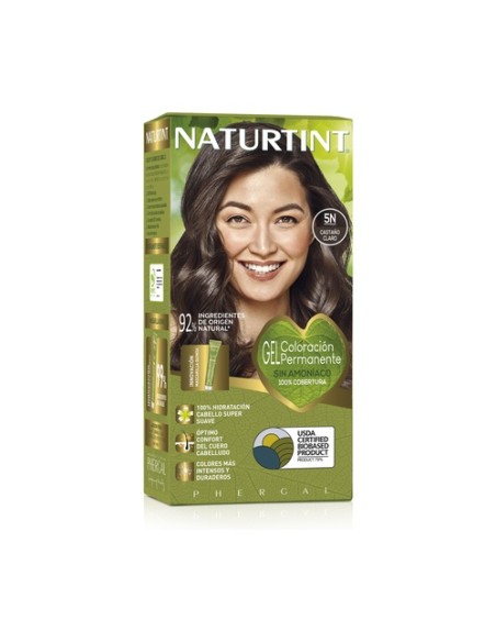 Naturtint Coloración Con Quinoa 5N - Castaño Claro 1 unidad Naturtint