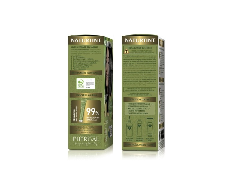 Naturtint Coloración Con Quinoa 5N - Castaño Claro 1 unidad Naturtint