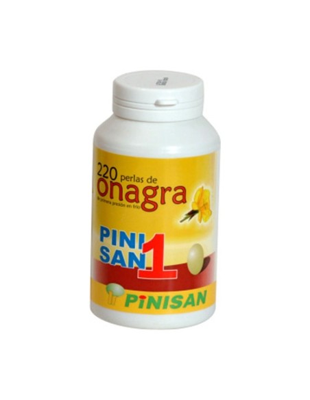 Pini San 1 Aceite de Onagra y Vitamina E 220 perlas Pinisan
