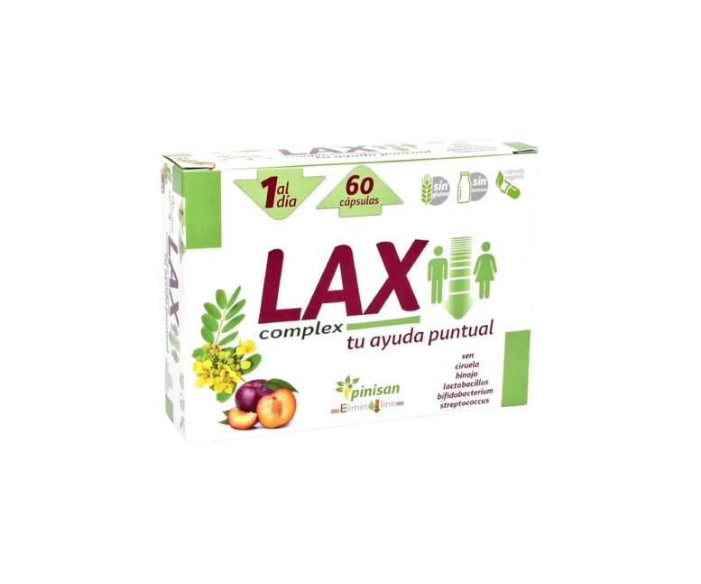 Lax complex 60 cápsulas vegetales Pinisan