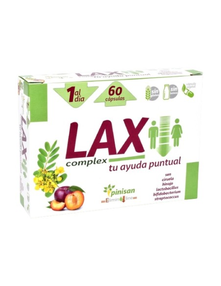 Lax complex 60 cápsulas vegetales Pinisan