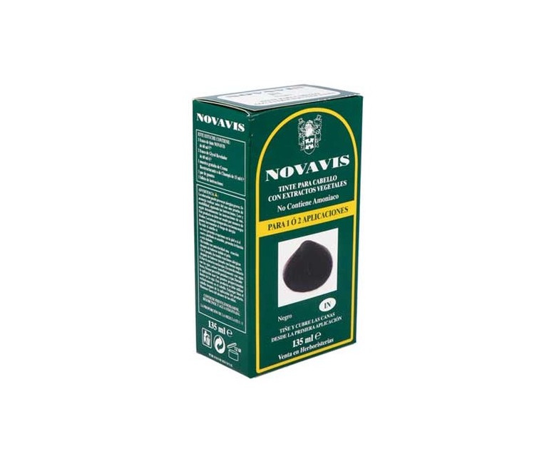 Tinte vegetal 1N negro 135 ml Novavis