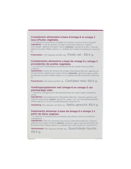 Onagra Cassis 100 cápsulas Inovance