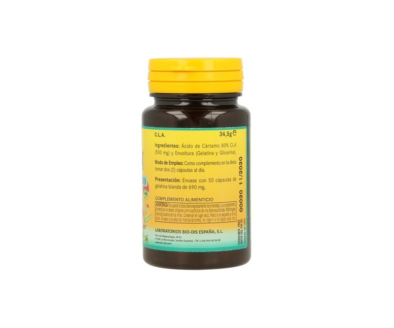 C.L.A. 50 perlas de 500mg Nature essential