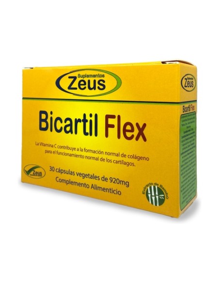 Bicartil flex 30 cápsulas de 920mg Zeus