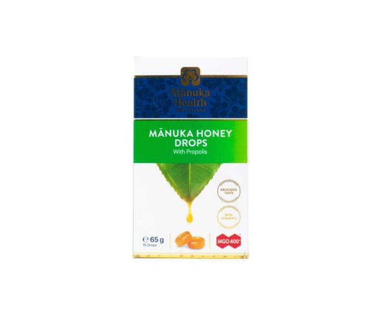 Caramelos con miel de manuka y propóleo (MGO 400+) 65 g Manuka Health New Zealand