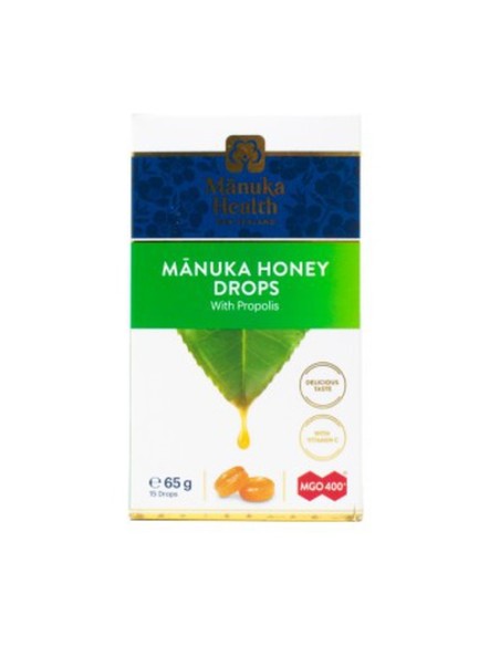 Caramelos con miel de manuka y propóleo (MGO 400+) 65 g Manuka Health New Zealand