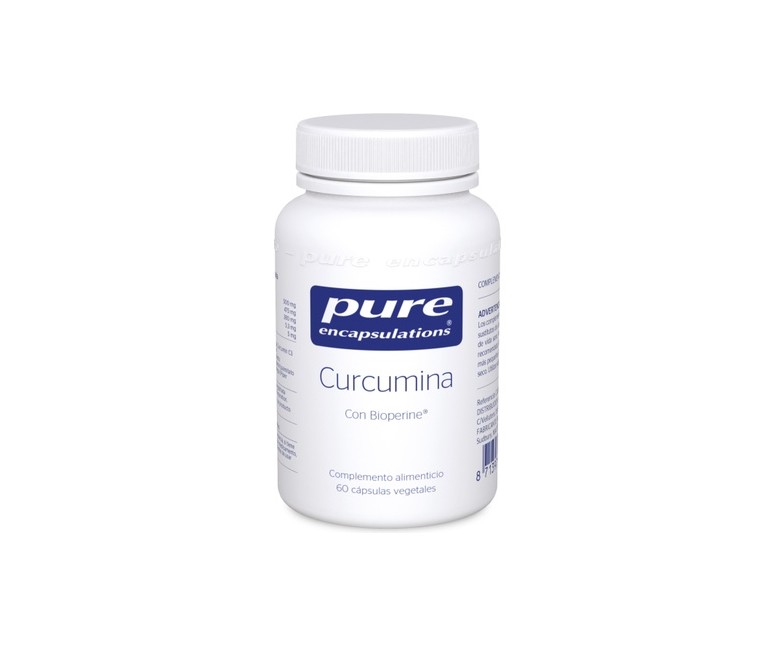 Curcumina 60 cápsulas vegetales Pure Encapsulations