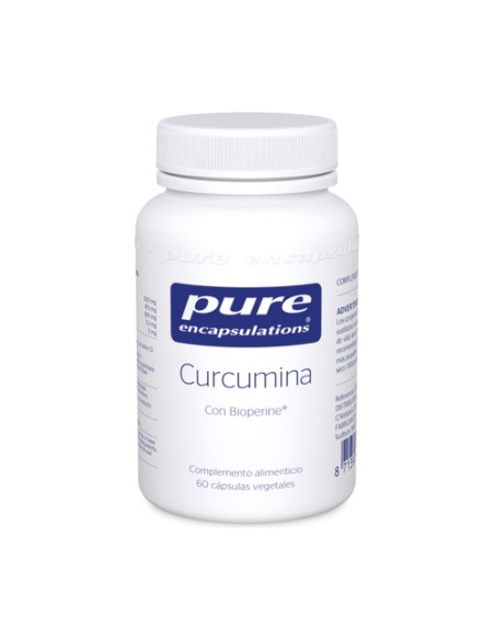 Curcumina 60 cápsulas vegetales Pure Encapsulations