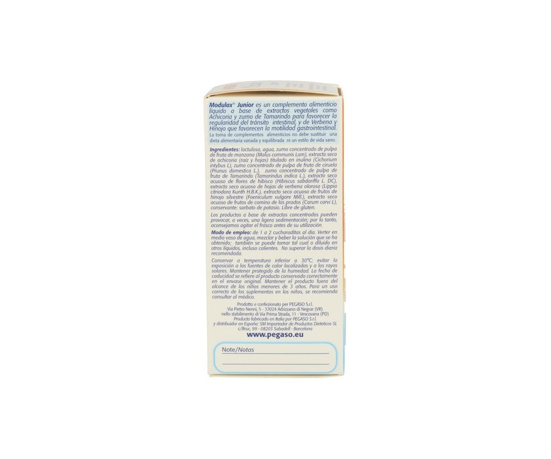 Modulax Junior Jarabe 100 ml Pegaso