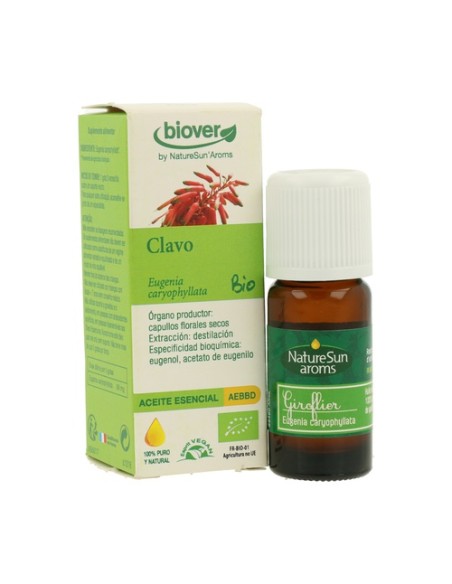 Aceite Esencial de Clavo 10 ml de aceite esencial Biover