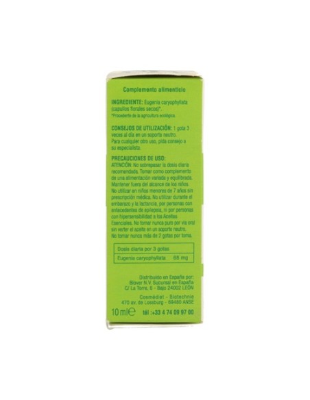 Aceite Esencial de Clavo 10 ml de aceite esencial Biover