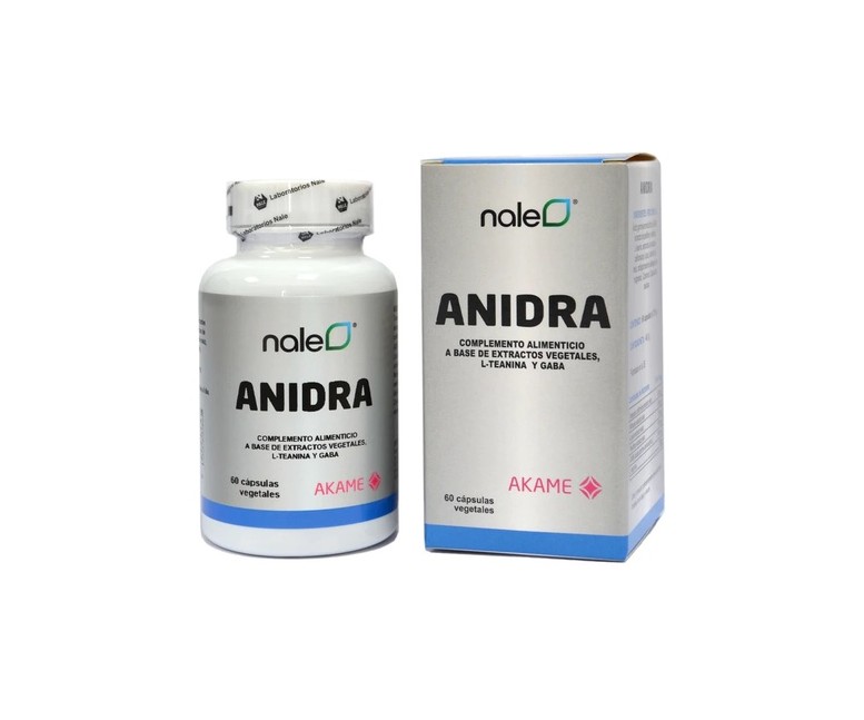Anidra apoyo al sistema nervioso 60 cápsulas vegetales de 780mg Akame